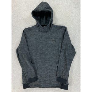 Under Armour Cold Gear Loose Fit Hoodie Sweatshirt (Women's Medium)‎ Gray